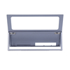 Mecanizado CNC de la carcasa de monitor portátil de 13.3 pulgadas hecha de aleación de aluminio con soporte y posiciones de orificio personalizables