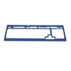 Material de aleación de aluminio personalizado de cáscara de teclado personalizado a gran escala CNC