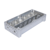 Mecanizado CNC de filtros de comunicación de material de aleación de aluminio pequeño y de tamaño mediano personalizados con alta precisión según el diagrar