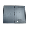 Mecanizado CNC de una carcasa de monitor portátil de pantalla dual de 15.6 pulgadas con soporte de aleación de aluminio y posiciones de agujeros personalizables