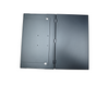 Mecanizado CNC de una carcasa de monitor portátil de pantalla dual de 15.6 pulgadas con soporte de aleación de aluminio y posiciones de agujeros personalizables
